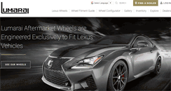 Desktop Screenshot of lumaraiwheels.com